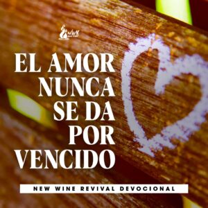 Read more about the article El amor nunca se da por vencido