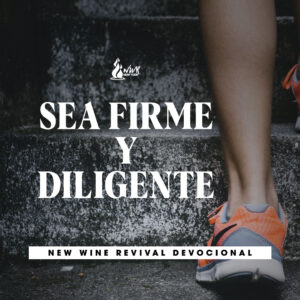 Read more about the article Sea firme y diligente