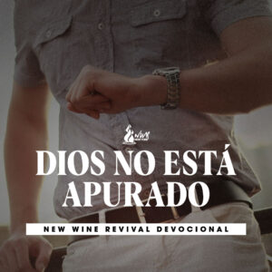 Read more about the article Dios no está apurado