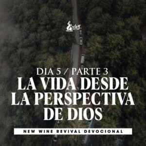 Read more about the article Día 5/ Cuarta parte – La vida desde la perspectiva de Dios