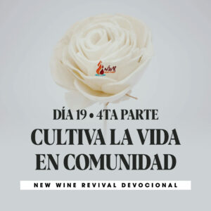 Read more about the article DÍA 19 – 4ta Parte • Cultiva la vida en comunidad