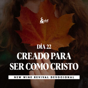 Read more about the article Día 22 – Creado para ser como Cristo