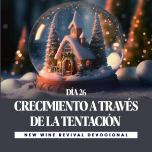 Read more about the article Dic 16 • Día 26 • Crecimiento a través de la tentación